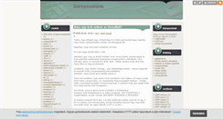 Desktop Screenshot of kornyezetunk.blog.hu