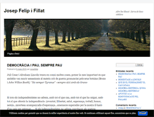 Tablet Screenshot of josepfelip.blog.cat