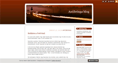 Desktop Screenshot of antibringa.blog.hu