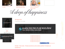 Tablet Screenshot of adropofhappiness.blog.cz