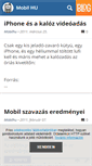 Mobile Screenshot of mobilhu.blog.hu