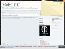 Tablet Screenshot of mobilhu.blog.hu