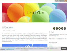 Tablet Screenshot of l-style.blog.hu