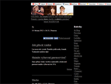 Tablet Screenshot of gizi.blog.cz