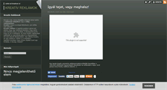 Desktop Screenshot of kreativreklam.blog.hu