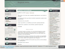 Tablet Screenshot of bogacs.blog.hu