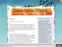Tablet Screenshot of natursystem.blog.hu