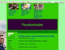 Tablet Screenshot of pocahontaska.blog.cz