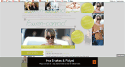 Desktop Screenshot of lauren-conrad.blog.cz