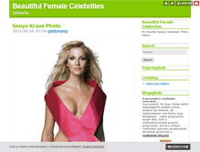 Tablet Screenshot of beautiful-celebrities.blog.hu