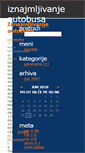 Mobile Screenshot of iznajmljivanje.blog.rs