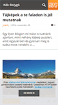 Mobile Screenshot of kekbolygo.blog.hu