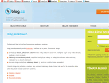 Tablet Screenshot of pretender.blog.cz
