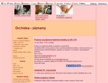 Tablet Screenshot of orchidea.blog.cz