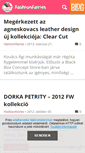 Mobile Screenshot of fashionfairies.blog.hu