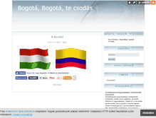 Tablet Screenshot of bogota.blog.hu