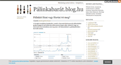 Desktop Screenshot of palinkabarat.blog.hu