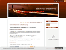 Tablet Screenshot of biztositas-debrecen.blog.hu