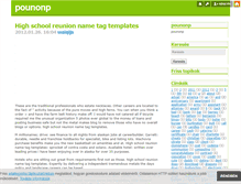 Tablet Screenshot of pounonp.blog.hu