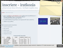 Tablet Screenshot of inscrierepdr.blog.hu