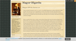 Desktop Screenshot of oligarcha.blog.hu