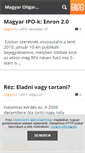 Mobile Screenshot of oligarcha.blog.hu