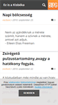 Mobile Screenshot of kisbeka11.blog.hu