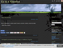 Tablet Screenshot of kisbeka11.blog.hu