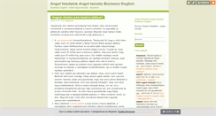 Desktop Screenshot of angolnet.blog.hu