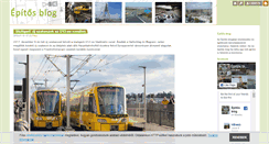 Desktop Screenshot of epitos.blog.hu