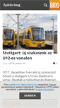 Mobile Screenshot of epitos.blog.hu