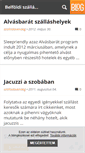 Mobile Screenshot of belfoldiszallas.blog.hu