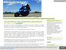 Tablet Screenshot of palyamotorosleszek.blog.hu