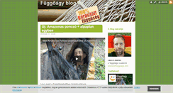 Desktop Screenshot of fuggoagy.blog.hu