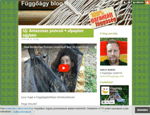 Tablet Screenshot of fuggoagy.blog.hu
