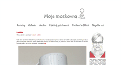 Desktop Screenshot of moje-mozkovna.blog.cz