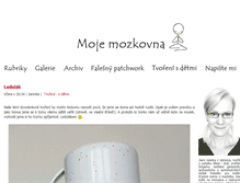 Tablet Screenshot of moje-mozkovna.blog.cz