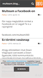 Mobile Screenshot of multeam.blog.hu
