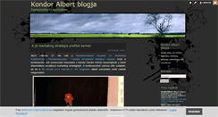 Desktop Screenshot of kondoralbert.blog.hu