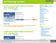 Tablet Screenshot of horvatszallasok.blog.hu