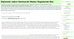 Desktop Screenshot of diplomskirad.blog.rs