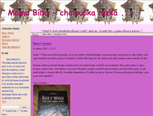 Tablet Screenshot of mamabiba.blog.cz