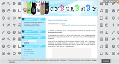 Desktop Screenshot of cyberbaby.blog.hu