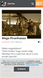 Mobile Screenshot of donhu.blog.hu