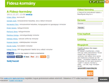 Tablet Screenshot of fideszkormany.blog.hu