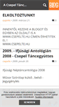 Mobile Screenshot of csepelte.blog.hu