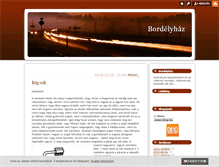 Tablet Screenshot of bordelyhaz.blog.hu