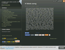 Tablet Screenshot of mondak.blog.hu