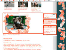 Tablet Screenshot of foto.blog.cz