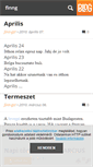 Mobile Screenshot of finng.blog.hu